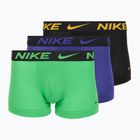 Nike Dri-FIT Cotton Trunk men's boxer shorts 3 pairs deep night/university gold/green shock