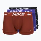 Men's boxers Nike Dri-Fit Essential 3 pairs black nike print/mars stone/deep night
