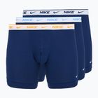 Men's boxers Nike Essential Cotton Stretch 3 pairs blue graphite