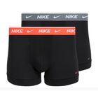 Men's boxers Nike Cotton Stretch Trunk 2 pairs onyx