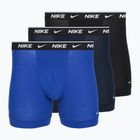 Men's boxers Nike Cotton Stretch Boxer Brief black/blue/navy