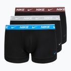 Men's boxers Nike Cotton Stretch Trunk 3 pack open black