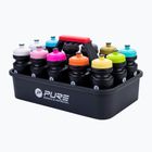 Bidons + bidon basket Pure2Improve Sportbottle Crate 12 pcs multicolour