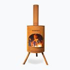 Outdoor fireplace BonFeu BonTon corten