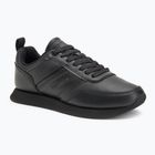 Calvin Klein men's shoes HM0HM01897 Low Prof Runn Laceup Tape Triple Black