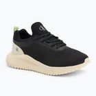Calvin Klein women's shoes YW0YW01855 Eva Runner Sock Mg Tech Mix black/pistachio/white jade