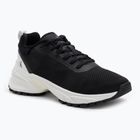 Calvin Klein men's shoes YM0YM01284 Hike Runner Tech Knit Black/Bright White
