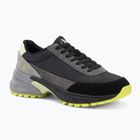Calvin Klein men's shoes YM0YM01292 Hike Runner Casual Ny-Su Ck Black/Granite Grey/Wild Lime