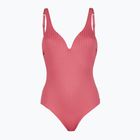 Women's one-piece swimsuit Protest Prtbowli smooth pink