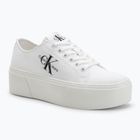 Calvin Klein women's trainers YW0YW01033 Vulc Flatform+ Cupsole Low white