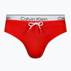 Men's Calvin Klein Brief Double WB swim briefs red