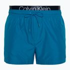 Men's Calvin Klein Short Double Waistband ocean hue swim shorts