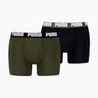 Men's boxers PUMA Everyday Basic 2 pairs forest