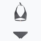 Women's two-piece swimsuit O'Neill Marga Cruz Bikini black simple stripe