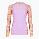 Women's swim shirt O'Neill Anglet Skin yellow scarf print