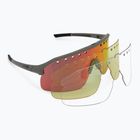 Rogelli Ventro Polarized grey/bordeaux/red revo sunglasses