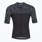 Men's cycling jersey Rogelli Camo Jersey black/grey