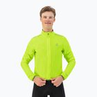 Men's cycling jacket Rogelli Essential Rain fluor yellow