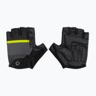 Rogelli Hero II men's cycling gloves black/fluor/grey