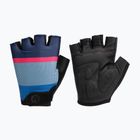 Women's cycling gloves Rogelli Impress II W blue/pink/black