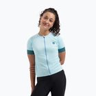 Women's cycling jersey Rogelli Modesta light blue