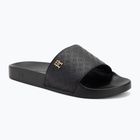 Tommy Hilfiger women's Monogram Poolside slides black