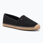 Tommy Hilfiger women's shoes Flag Canvas black