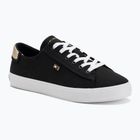 Tommy Hilfiger women's trainers Vulc Canvas Lace Up black