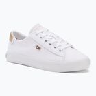 Tommy Hilfiger women's trainers Vulc Canvas Lace Up white