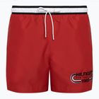 Men's Tommy Hilfiger Medium Drawstring primary red swim shorts