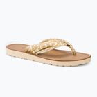 Women's Tommy Hilfiger Emblem Elevated Beach Sandal AEF calico flip flops