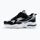 Children's shoes FILA Madrun Velcro black/posy green