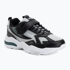 Children's shoes FILA Madrun Velcro black/posy green
