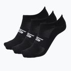 Men's socks SKECHERS Microfiber Non Terry No Show 3 pairs black/white