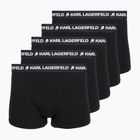 Men's boxers KARL LAGERFELD Logo Trunk 5 pairs black