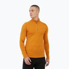 Men's sweatshirt Protest Rewill 1/4 Zip Active caramel yellow
