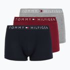 Tommy Hilfiger men's boxer shorts UM0UM03521 3 pairs desert sky/mid grey heather/red