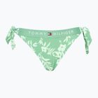 Tommy Hilfiger Cheeky Side Tie Bikini Bottom Print floral tropical aop fort green