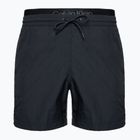 Men's Calvin Klein KM0KM01081 Medium Double Waistband swim shorts black