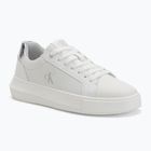 Calvin Klein women's shoes YW0YW01769 Chunky Cupsole Low Mg bright white/silver