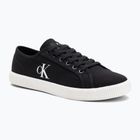 Calvin Klein women's trainers YW0YW01762 Ess Vulc Low Cv Mg Wn black/bright white