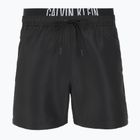Men's Calvin Klein KM0KM01093 Intense Power Medium Double WB pvh black swim shorts