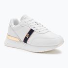 Tommy Hilfiger women's Webbing Runner white shoes