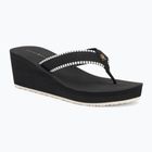 Tommy Hilfiger women's flip flops Wedge Beach Sandal black