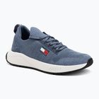 Men's Tommy Jeans Runner Knitted blue moment shoes
