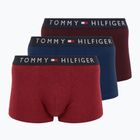 Boxers Tommy Hilfiger UM0UM03180 Trunk 3 pairs deep burgundy/purple navy/deep rouge heather