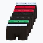 Tommy Hilfiger men's boxer shorts Repeat Logo Trunks 7 pairs breezy blue/premium green/premium red/black