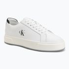 Women's shoes Calvin Klein YW0YW01945 Basket Cups Laceup Leather bright white/black