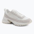 Women's shoes Calvin Klein YW0YW01995 Hike Runner Casual Ny-Su AOP WN white/marshmallow/feather gray