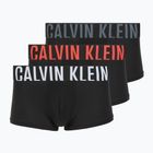 Boxers Calvin Klein 000NB3611A Low Rise Trunk 3 pairs black bodies/white/turbulence/velvet